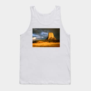 View of Devil's Tower, a basalt outcrop (E417/0148) Tank Top